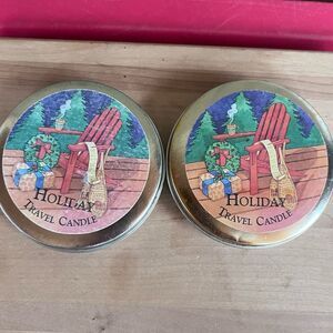 Holiday Travel Candles Balsam 2001 Cape Shore